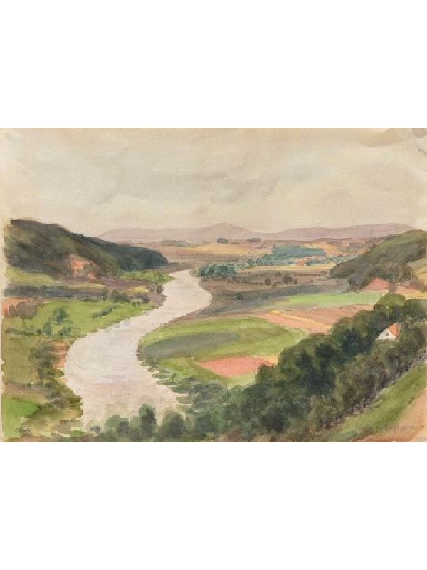 Die Weser bei Vlotho